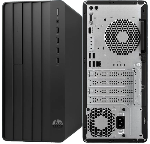 Model 2025 HP Pro Tower 290 G9 - Intel Core i3-12100 - 8GB DDR4 3200 RAM - 1TB HDD - Intel UHD Graphics 770 - 9.5mm Slim DVD-Writer - Windows 11 Pro - Brand New