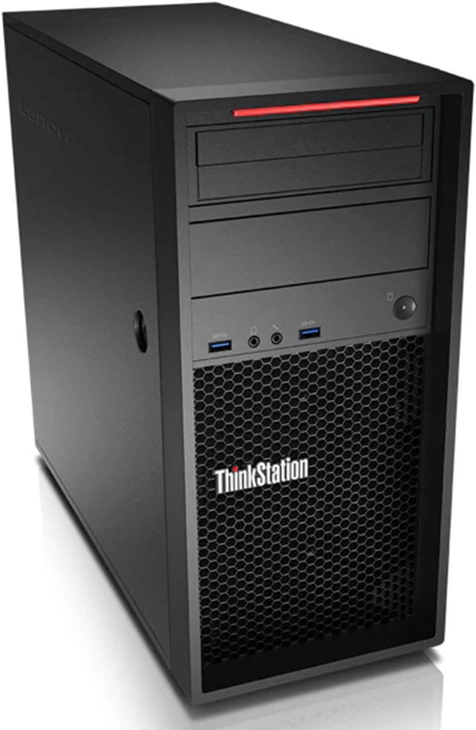 Brand New 2025 Lenovo ST50-V2 Server - Intel Xeon E-2324G Processor - 16GB RAM (2x8GB DDR4) - 2TB HDD + 256GB SSD - DOS Operating System - Brand New - Original Packaging - 1-Year Warranty