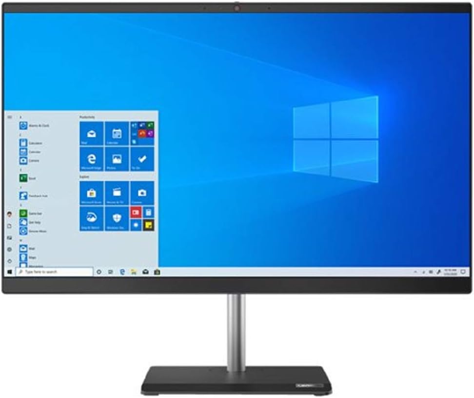 Brand New Original 👌 All in One (AIO) Newest Model 2025 Lenovo V50a-24 All-in-One-PC (60,45cm 23,8in, Intel Core i7-8GB RAM, 1 TB HDD & 256 GB SSD, Windows 11 Pro