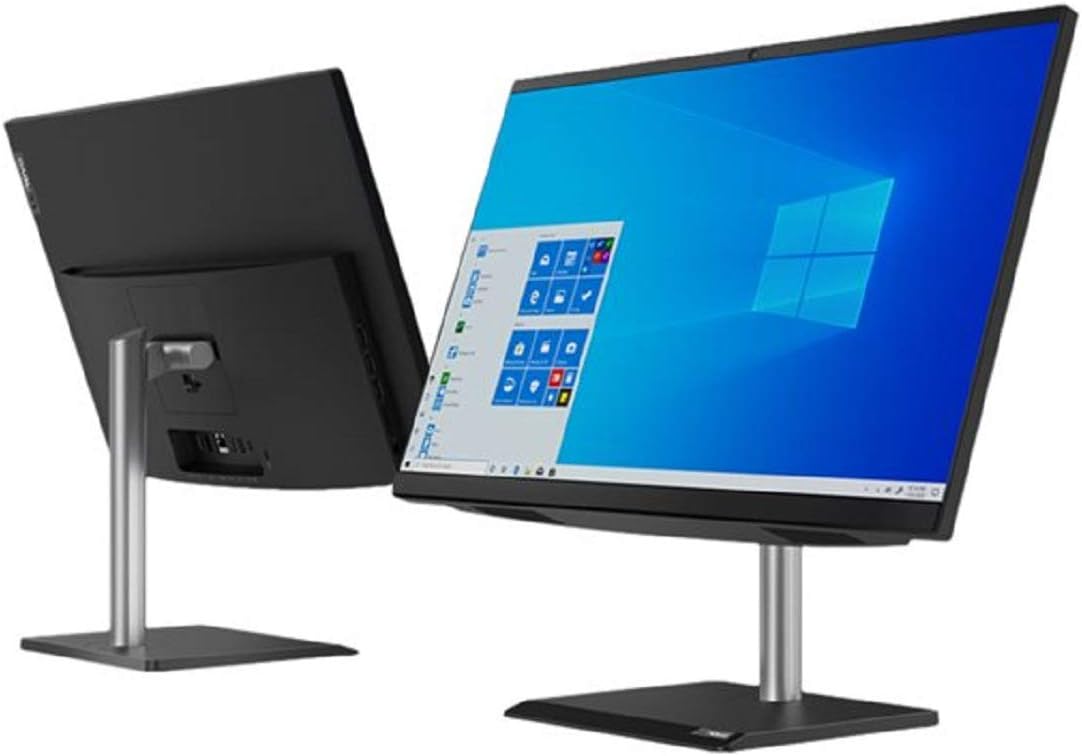 Brand New Original 👌 All in One (AIO) Newest Model 2025 Lenovo V50a-24 All-in-One-PC (60,45cm 23,8in, Intel Core i7-8GB RAM, 1 TB HDD & 256 GB SSD, Windows 11 Pro