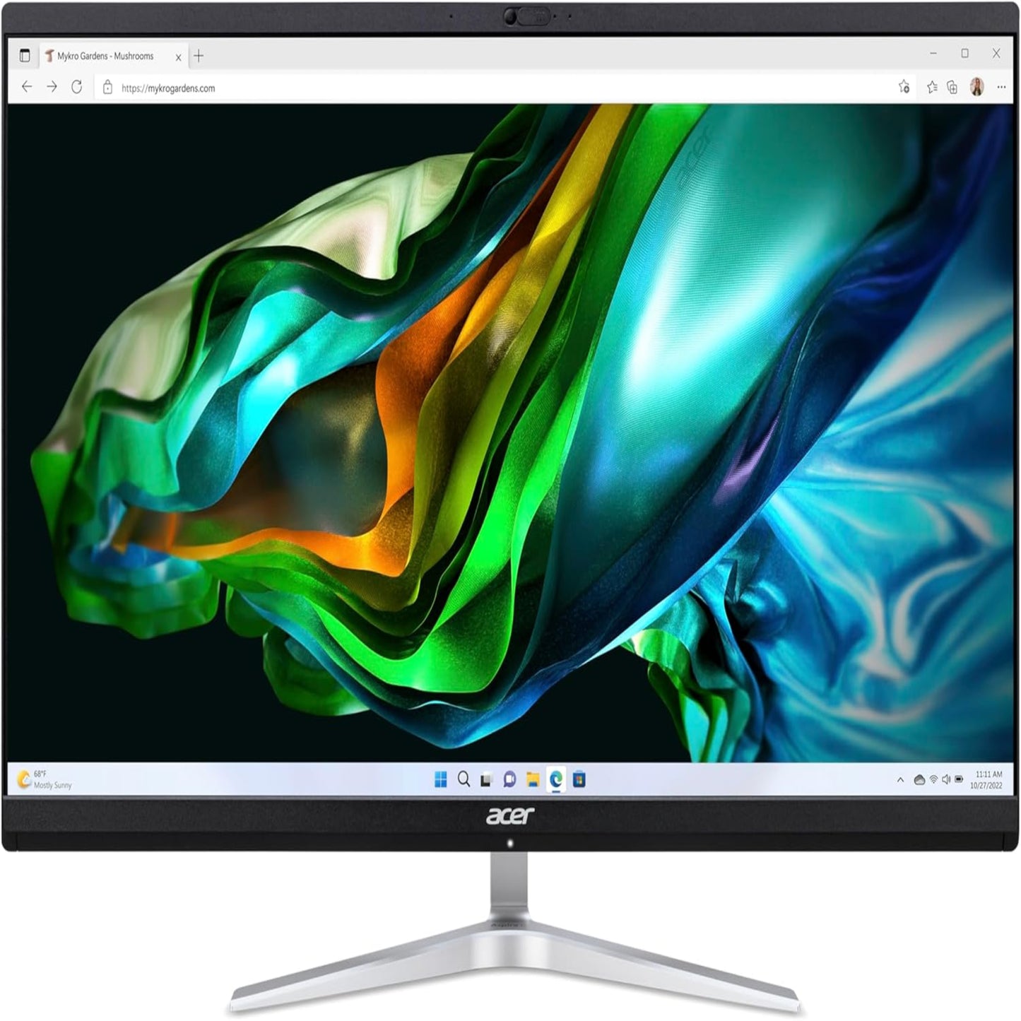 Model 2025 Acer Aspire C27 All-in-One - 13th Gen Intel™ Core i7-1360P (12 cores, up to 5.0GHz) - 8GB DDR4 RAM - 512GB SSD - Intel™ Iris XE Graphics - 27" FHD Non-Touch Display - WiFi-6 - Windows 11 - Wireless Keyboard & Mouse - Brand New