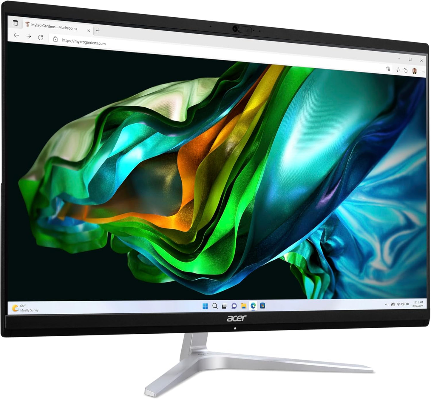 Model 2025 Acer Aspire C27 All-in-One - 13th Gen Intel™ Core i7-1360P (12 cores, up to 5.0GHz) - 8GB DDR4 RAM - 512GB SSD - Intel™ Iris XE Graphics - 27" FHD Non-Touch Display - WiFi-6 - Windows 11 - Wireless Keyboard & Mouse - Brand New