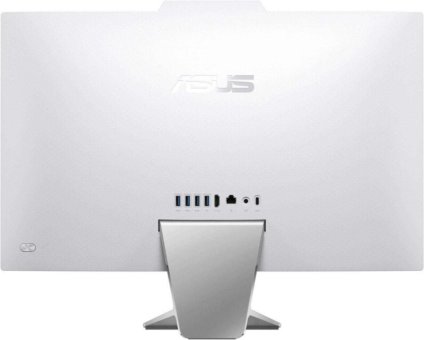 ASUS A3402WVAK: White 23.8" FHD Non-Touch AIO featuring 13th Gen Intel Core i7, 8GB RAM, 512GB SSD, integrated Intel graphics, and Windows 11 Pro. Comes with wireless keyboard & mouse. Ready to go
