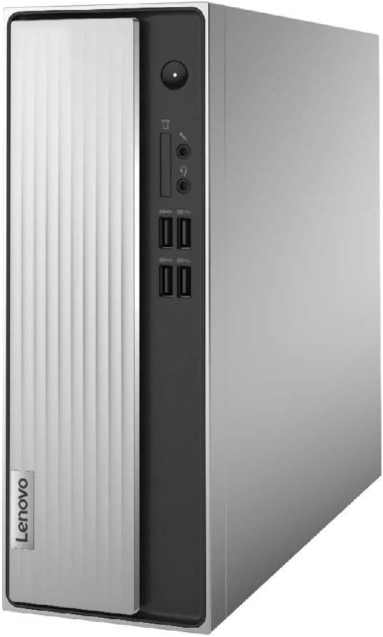 Lenovo IdeaCentre 3 Desktop SFF (2025 Model) - CPU: Intel Core i3 - RAM: 4GB - Storage: 1TB HDD - Graphics: Intel UHD - OS: Windows 11 Pro - Connectivity: WiFi 5, Bluetooth 5.0 - Color: Grey