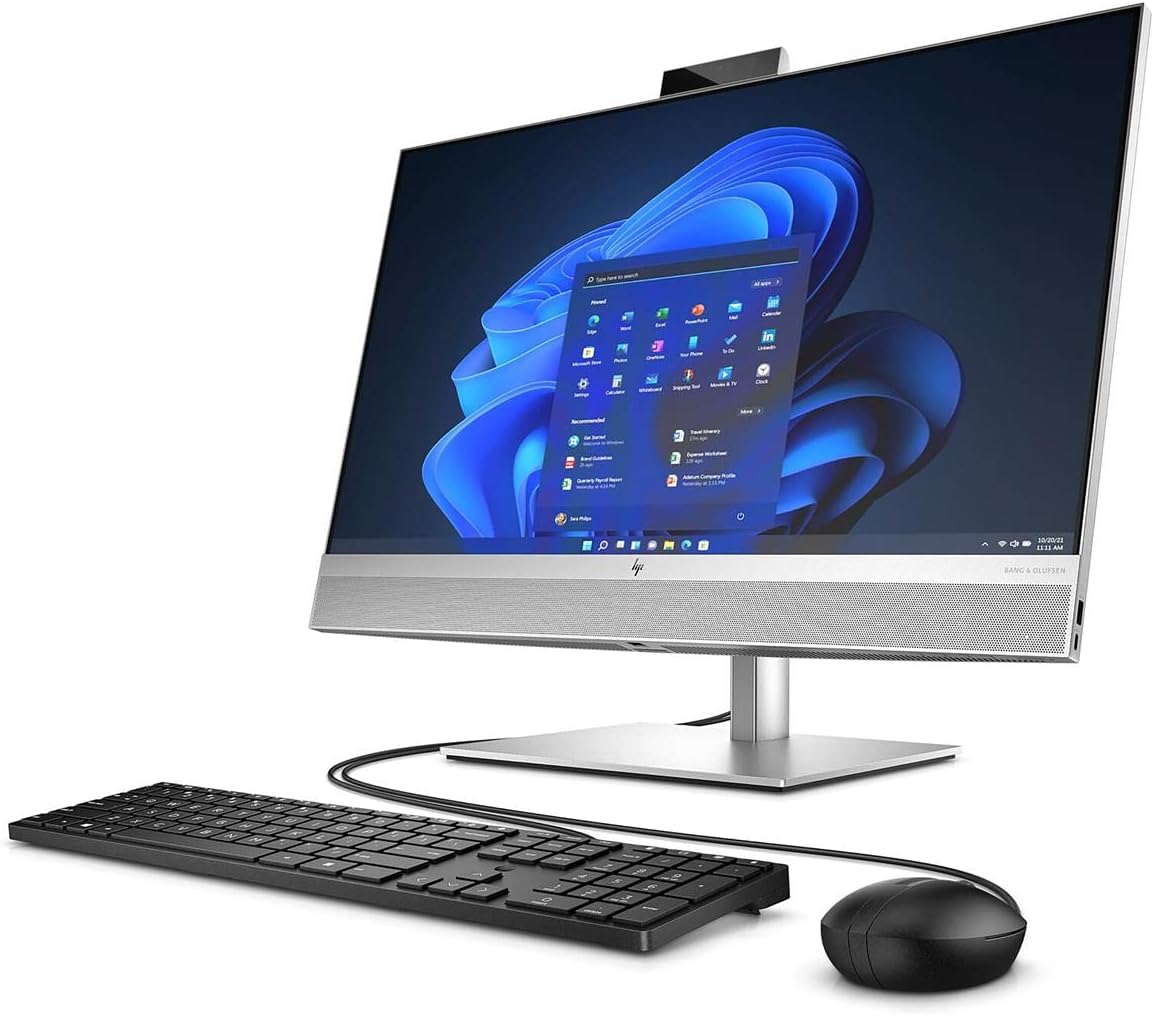 New 2026 HP EliteOne 870 G9 is a sleek 27" Full HD touchscreen all-in-one PC. It features an Intel Core i9-13900 hexa-core processor, 16GB DDR5 RAM, a fast 1TB NVMe SSD, and comes with Windows 11 Pro, an original keyboard, mouse, and a 3-year warranty.