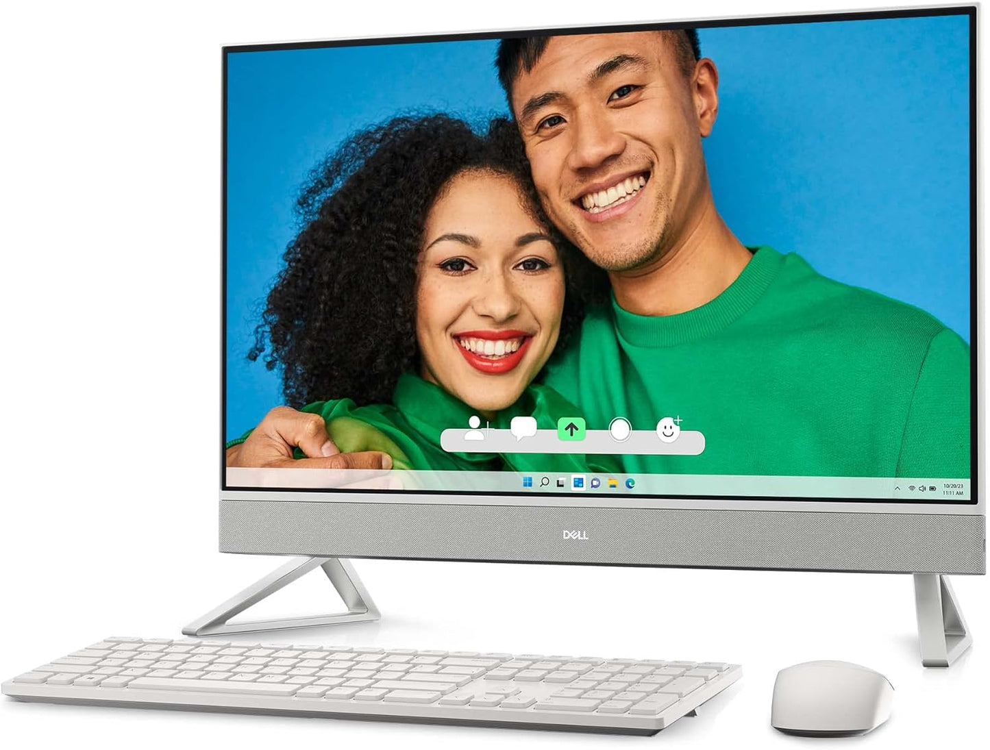 Brand New Original π All in One (AIO) Newest Model 2025 Dell Inspiron 7720 All in One - 27-inch FHD Touch Display, Core i7-1355U, 32GB RAM, 1TGB SSD, NVIDIA GeForce MX550 GDDR6, Win 11, 1 Year Premium Support+6 Month Migrate -White