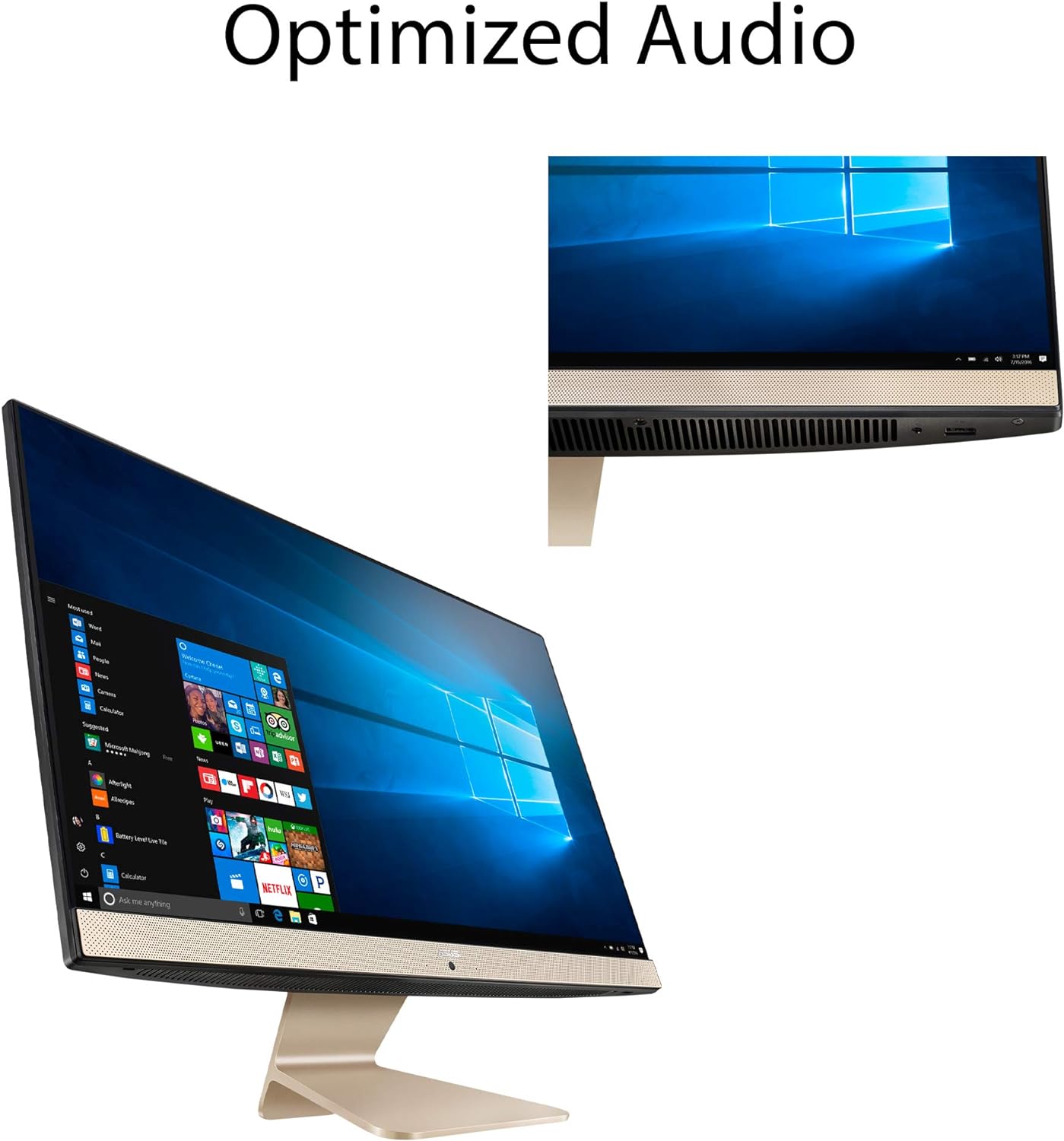 ASUS AiO Brand New Original All in One Newest Model 2026 All-in-One Desktop PC, 27” NON TOUCH FHD Anti-glare Display, Intel Core i7 Processor, 8GB DDR4 RAM, 512GB PCIe SSD, Windows 11 Pro ASUS-E5702WV