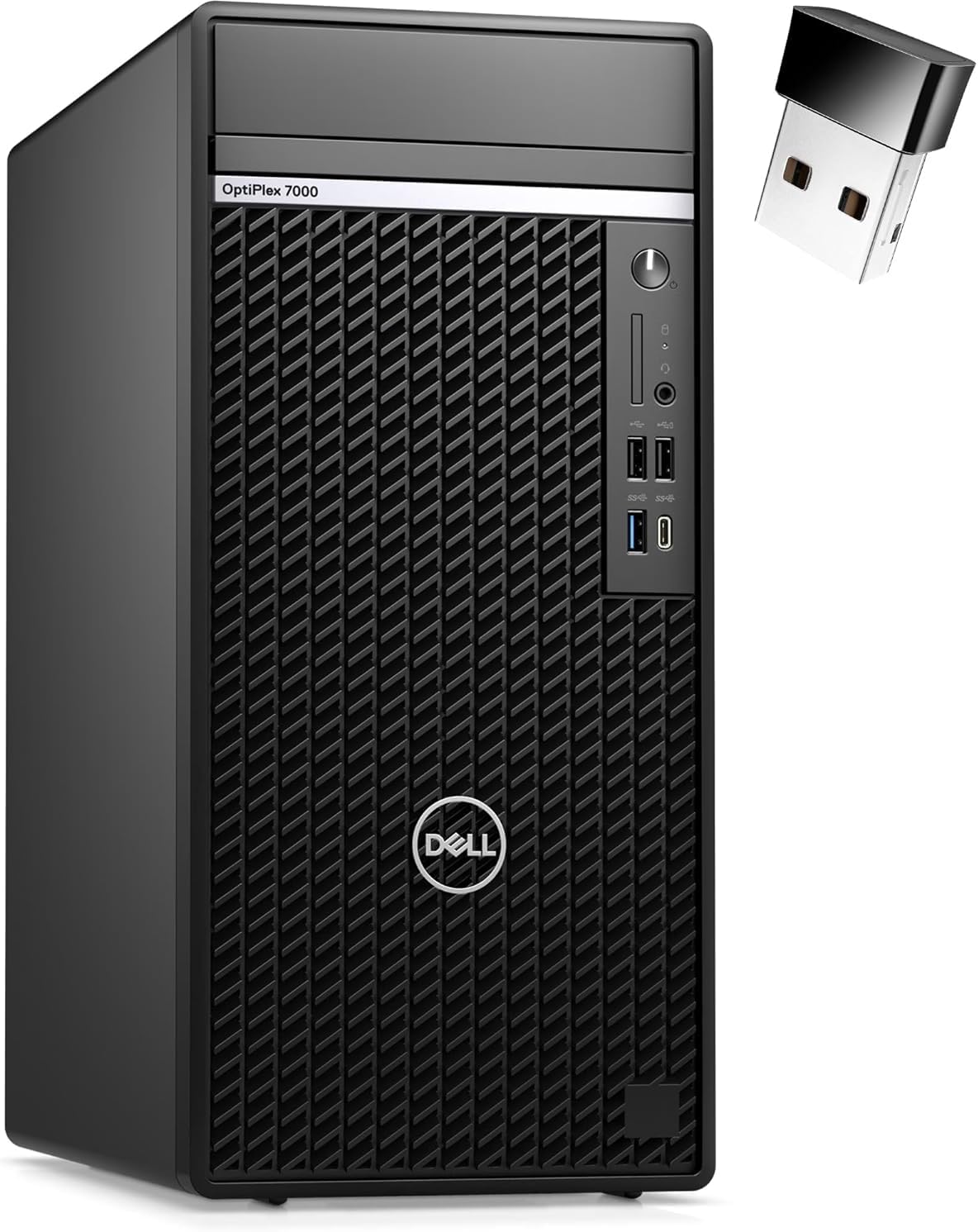 Dell OptiPlex 7010 (2025) - Intel Core i5 - 16GB DDR4 RAM - 512GB PCIe SSD - Windows 11 Pro - DVDRW, Ethernet, USB WiFi - Keyboard & Mouse - Brand New, 1-Year Warranty