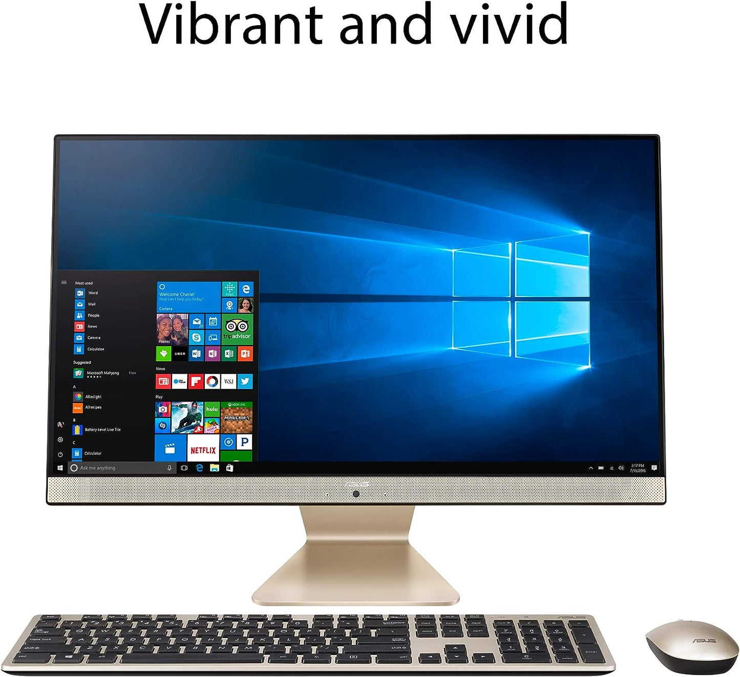 ASUS AiO Brand New Original All in One Newest Model 2026 All-in-One Desktop PC, 27” NON TOUCH FHD Anti-glare Display, Intel Core i7 Processor, 8GB DDR4 RAM, 512GB PCIe SSD, Windows 11 Pro ASUS-E5702WV