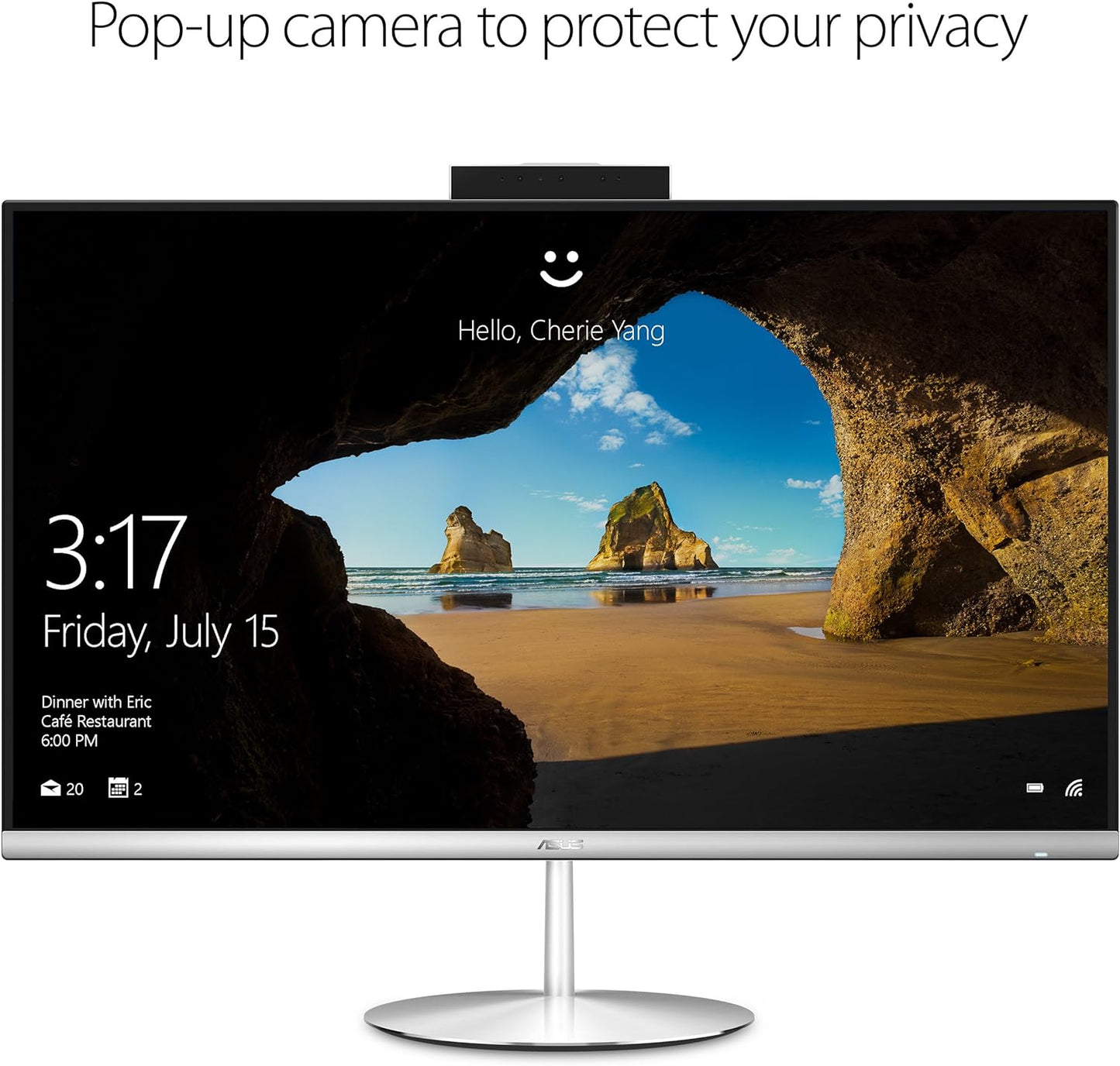 ASUS AiO Brand New Original All in One Newest Model 2026 All-in-One Desktop PC, 27” NON TOUCH FHD Anti-glare Display, Intel Core i7 Processor, 8GB DDR4 RAM, 512GB PCIe SSD, Windows 11 Pro ASUS-E5702WV