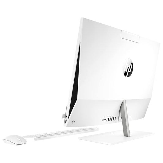 Experience seamless computing with the HP Pavilion 27 AIO (2026). Featuring an Intel Core i9-14900, 32GB RAM, a speedy 2TB SSD, and NVIDIA RTX 3050 graphics, enjoy smooth performance on its 27" FHD non-touch display. Its white design