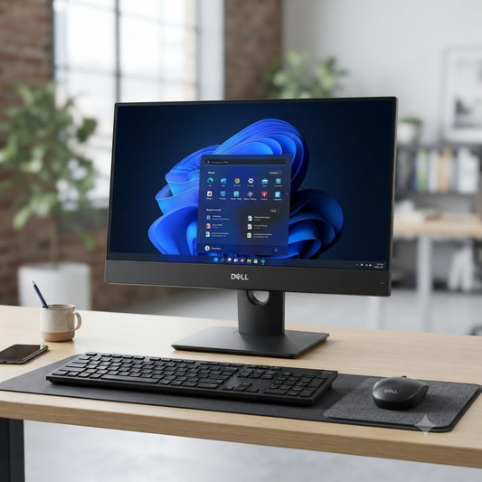 New Model 2027: Dell OptiPlex 7420 | 23.8" Non-Touch | Intel i7-14700 | 16GB | 512GB SSD | Intel UHD | Win 11 Pro | Black | Original Keybd & Mouse