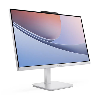 Lenovo A100A 24" AIO: Intel Quad 13th Gen, 8GB RAM, 512GB SSD, Non-Touch, White