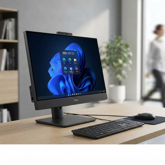 New Model 2027: Dell Pro 24 AIO | 23.8" Touch | Intel Core U7-265 | 16GB | 512GB SSD | Intel UHD | Win 11 Pro | Black | Original Keybd & Mouse