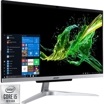 Acer Aspire C22-960 21.5": Intel i5 10th Gen, 8GB RAM, 512GB SSD, Black