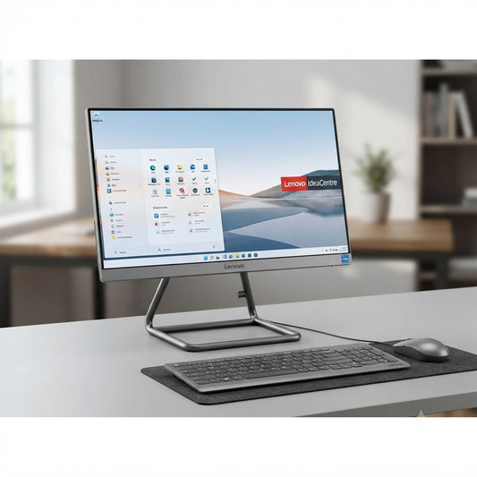 New Model 2027: Lenovo IdeaCentre 27 | 27" FHD | Intel i7-13620H | 8GB | 512GB SSD | Intel UHD | Win 11 Pro | Grey | Wired Keybd & Mouse
