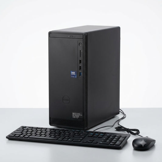 New Model 2027: Dell QCT1250 Pro Tower | Intel Core Ultra 5 235 | 16GB DDR5 | 1TB SSD | Win 11 Pro | Black | Wired Keybd & Mouse