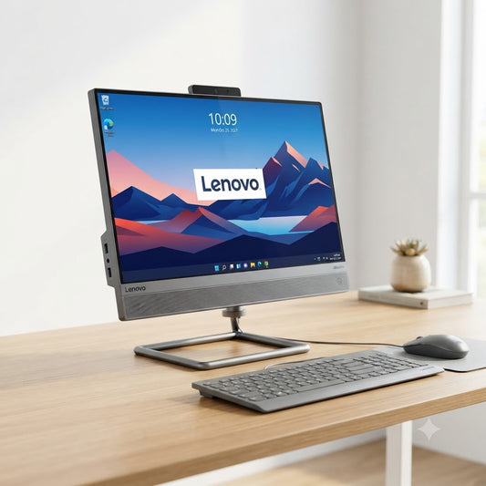 New Model 2027: Lenovo IdeaCentre AIO 24IRH9 | 24" Touch | Intel i5-13420H | 8GB | 512GB SSD | Intel UHD | Win 11 Pro | Grey | Wired Keybd & Mouse