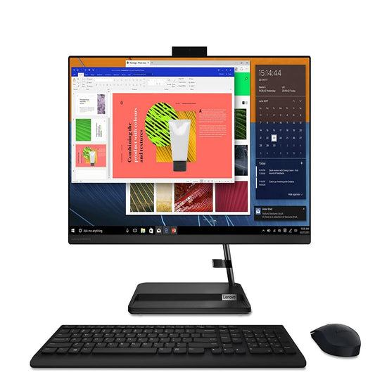 Brand New Original 👌 All in One (AIO) Newest Model 2025  Lenovo  24-24ITL6 23.8" Touch Screen Graphic Intel™ Core i5 8GB Memory 512 GB SSD Storage + Wireless Keyboard & Mouse