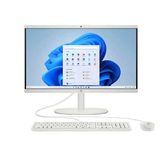 HP 22-DG0012NH 22": Intel i3 13th Gen, 8GB RAM, 512GB SSD, Iris-X, White