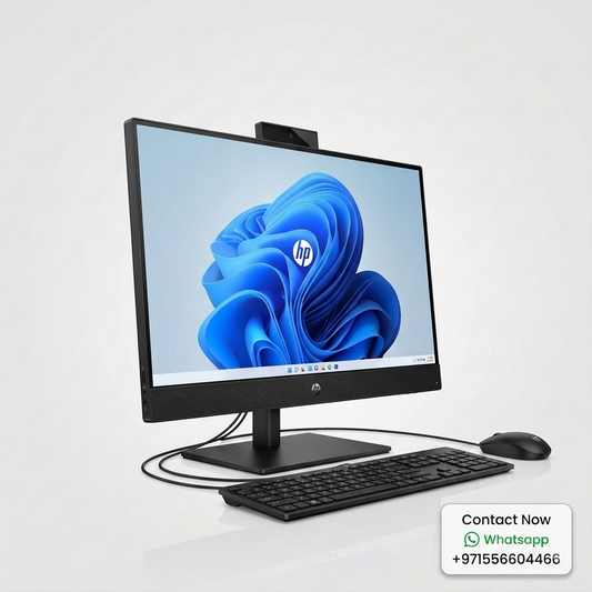 New 2027 Model: HP 24-CR0308NH AIO All-in-One PC | 23.8" FHD | Intel Core i5-1334U | 8GB RAM | 512GB SSD | Windows 11 Pro | Black | Wired Keyboard & Mouse Included | 1-Year Warranty