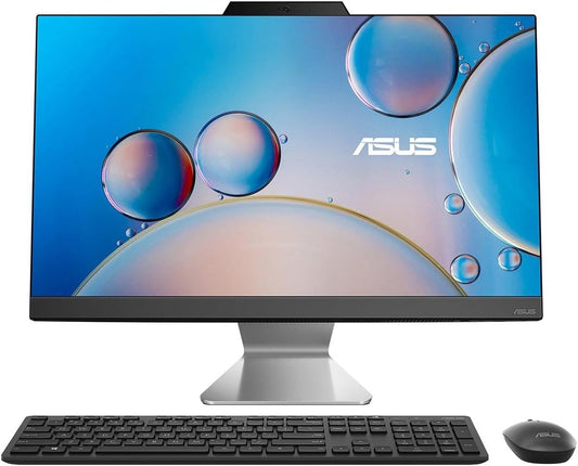 ASUS A3402WB-i5: Compact & Capable  23.8" FHD Ready to go Touch All-in-One PC with Intel Core i5 Fast 8GB RAM, 512GB SSD, integrated Intel graphics, and Windows 11 Pro. Comes with wireless keyboard & mouse. Color Black