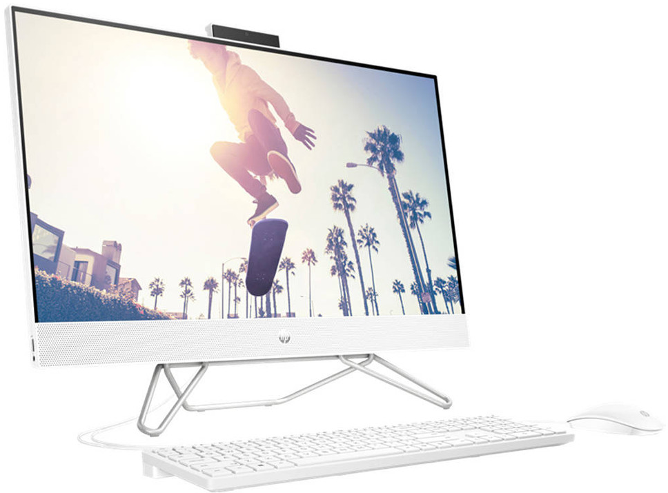 Brand New Original 👌 All in One (AIO) Newest Model 2025 HP 24-CB1004 All in one PC with 24 inch Display, 12th Generation Intel core i5,16GB DDR4,512GB SSD,24 inch FHD Display,Windows 11 Professional,White