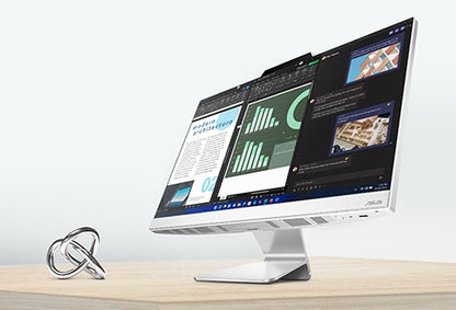 ASUS A3402WB 24": Intel i3 12th Gen, 8GB RAM, 512GB SSD, Non-Touch, White