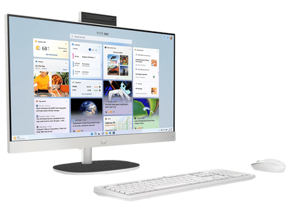 HP 24-CR0308NH 24": Intel i5 13th Gen, 8GB RAM, 512GB SSD, Iris-X, White