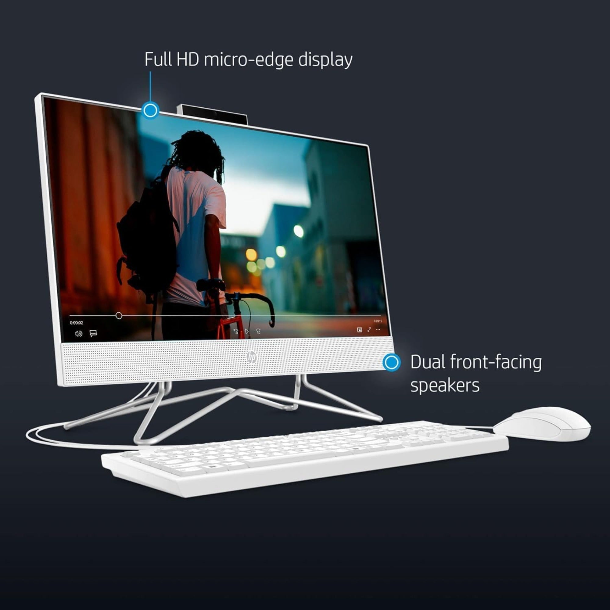 HP All-in-One Desktop Computer, 21.5