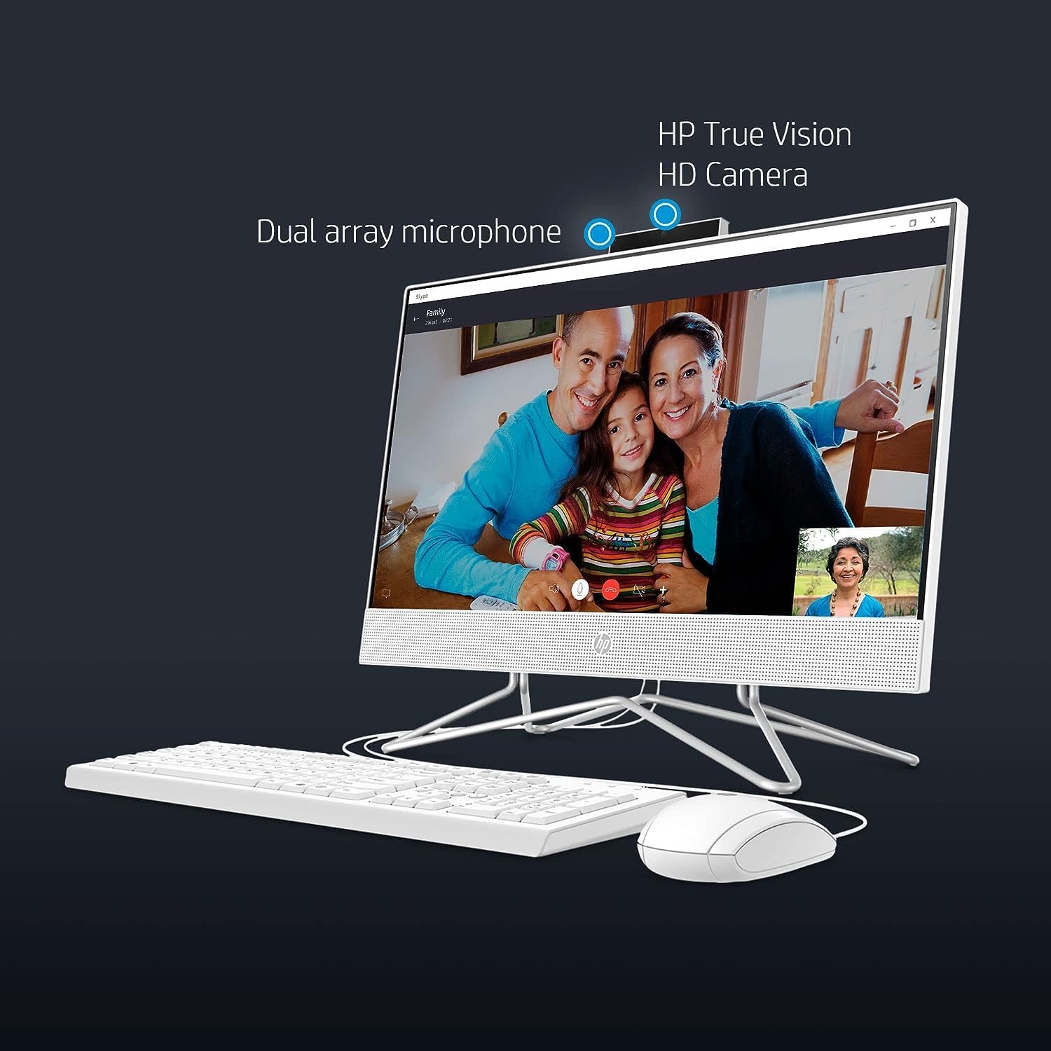 HP All-in-One Desktop Computer, 21.5