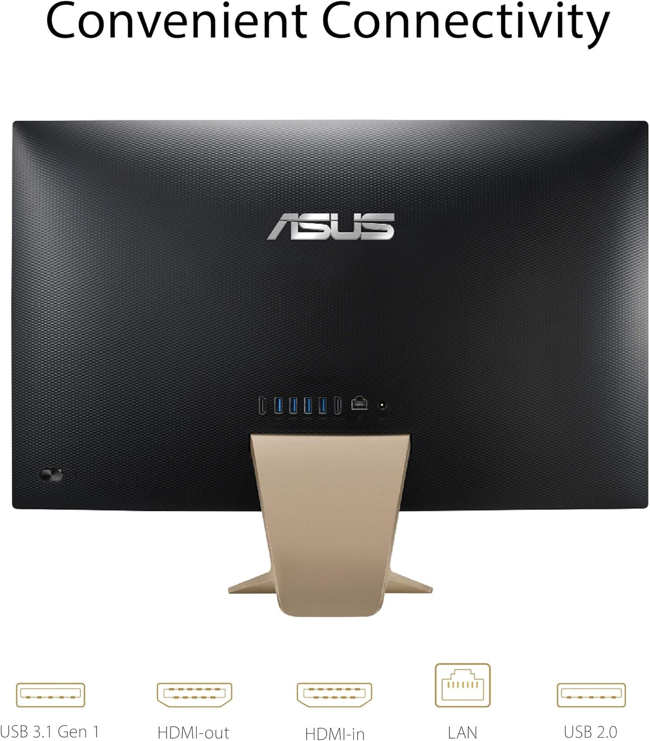 ASUS AiO Brand New Original  All in One  Newest Model 2026   All-in-One Desktop PC, 27” NON TOUCH FHD Anti-glare Display, Intel Core i7 Processor, 8GB DDR4 RAM, 512GB PCIe SSD, Windows 11 Pro  ASUS-E5702WV
